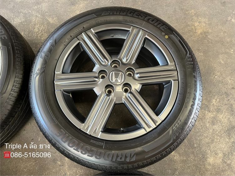 ✨ล้อแม็ก 5รู114✨Honda HRV ขอบ 17 พร้อมยาง 215-60-17 Bridgestone ปี 23 รูปที่ 5