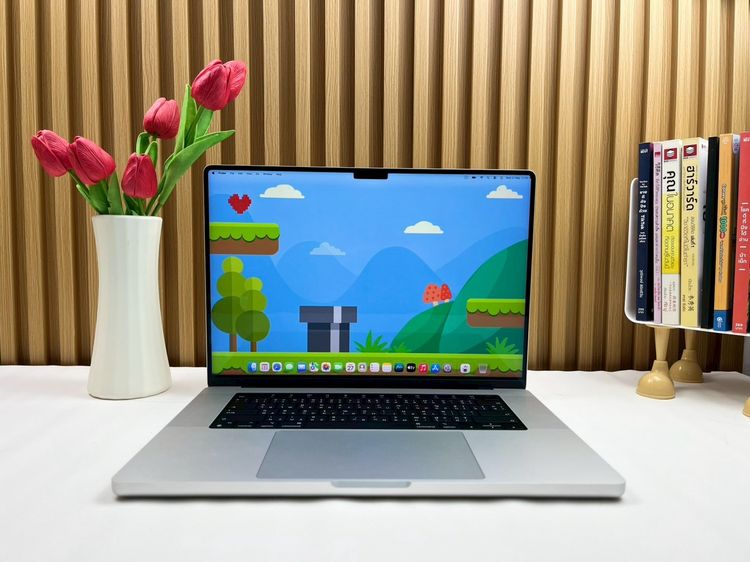 Apple Mackbook Pro 16 Inch ไม่ใช่ 16 กิกะไบต์ แมค โอเอส อื่นๆ MacBook Pro 16-inch M1Pro Ram16GB SSD512GB Silver