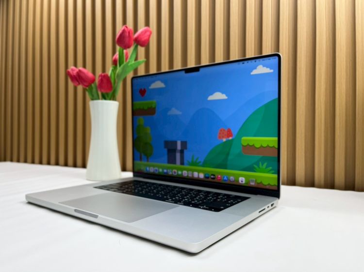 MacBook Pro 16-inch M1Pro Ram16GB SSD512GB Silver รูปที่ 2