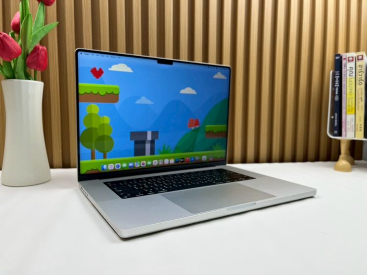 MacBook Pro 16-inch M1Pro Ram16GB SSD512GB Silver รูปที่ 3