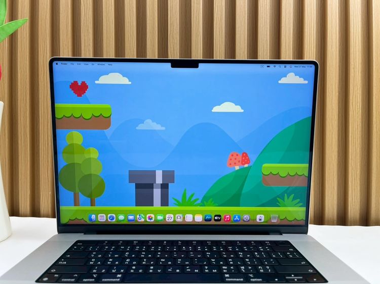 MacBook Pro 16-inch M1Pro Ram16GB SSD512GB Silver รูปที่ 4