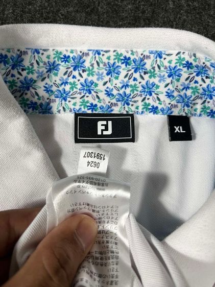 เสื้อโปโลแขนยาว FJ แท้ 💯 size FJ ขนาด อก 21.5 หน้ายาว 28 นิ้ว สภาพใหม่มาก ดีเทลสวย เนื้อผ้าดีมากอาดาศผ่านง่าย หายากน่าสะสมครับ รูปที่ 2