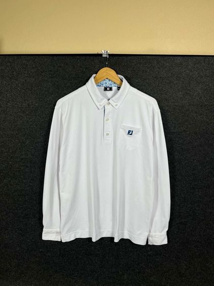 ขาว อื่นๆ แขนสั้น อื่นๆ เสื้อโปโลแขนยาว FJ แท้ 💯 size FJ ขนาด อก 21.5 หน้ายาว 28 นิ้ว สภาพใหม่มาก ดีเทลสวย เนื้อผ้าดีมากอาดาศผ่านง่าย หายากน่าสะสมครับ