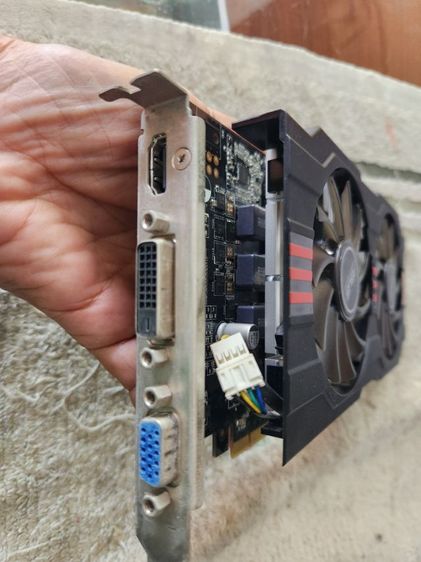 Gtx 750 2gb ไม่ต่อไฟเพิ่ม สภาพดี ใช้ได้ปกติ รูปที่ 4