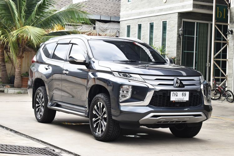 Mitsubishi Pajero Sport 2019 2.4 GT Premium 4WD Utility-car ดีเซล ไม่ติดแก๊ส เกียร์อัตโนมัติ เทา รูปที่ 3