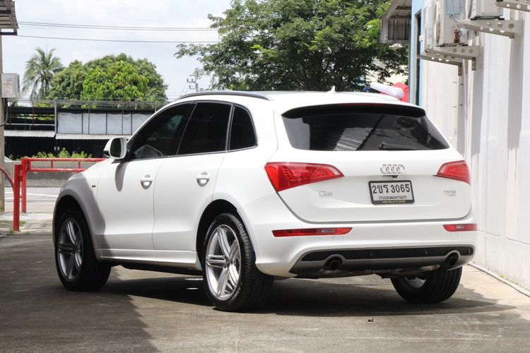Audi Audi Q5  2013 2.0 TFSI Quattro 4WD Utility-car เบนซิน ไม่ติดแก๊ส เกียร์อัตโนมัติ ขาว รูปที่ 4