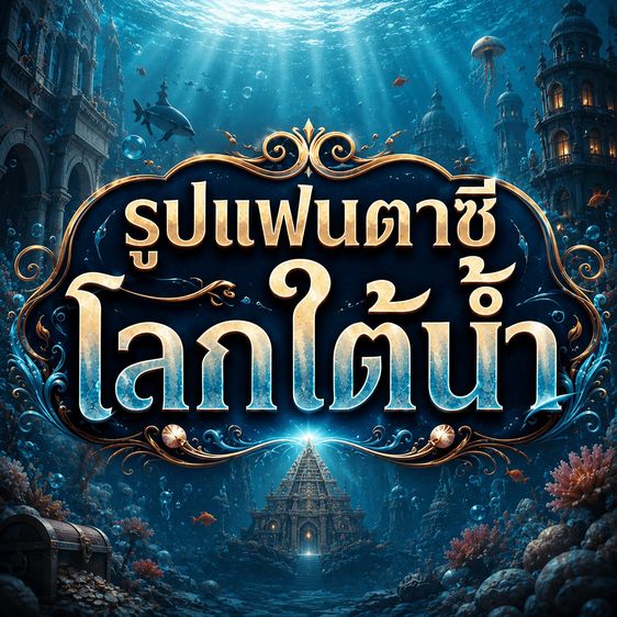 ภาพแฟนตาซี ชุดโลกใต้น้ำ(รูปที่1-10)❤️Amax Art