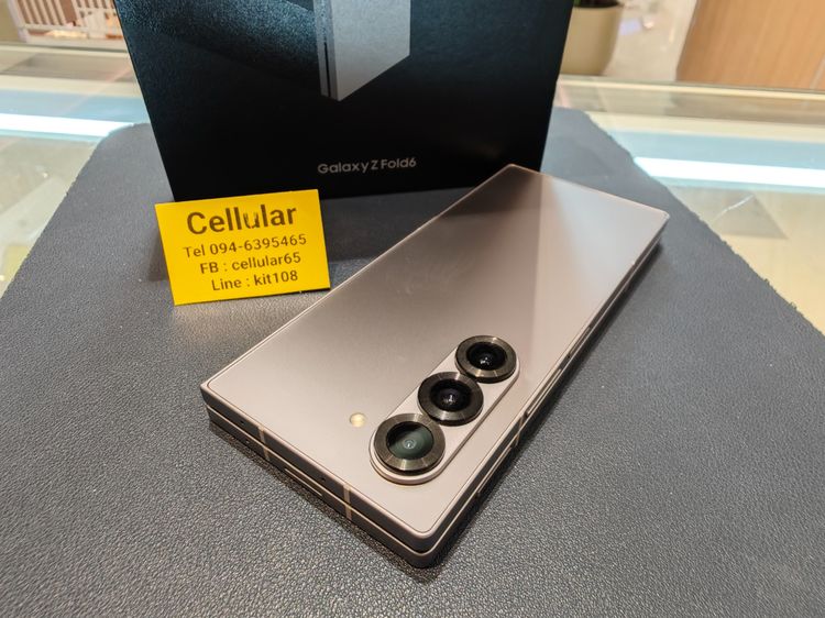 (ติดจอง)Z Fold6 256GB สภาพสวยมาก เครื่องไทย ครบกล่อง รูปที่ 6