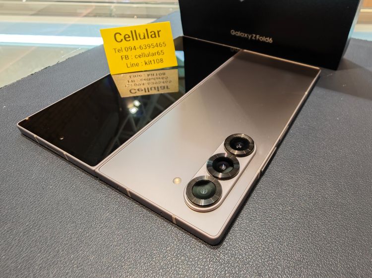 (ติดจอง)Z Fold6 256GB สภาพสวยมาก เครื่องไทย ครบกล่อง รูปที่ 10