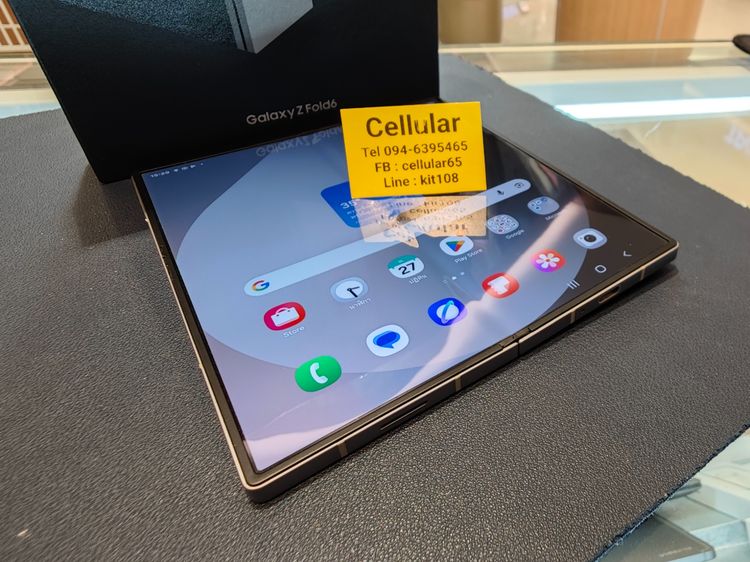 (ติดจอง)Z Fold6 256GB สภาพสวยมาก เครื่องไทย ครบกล่อง รูปที่ 7