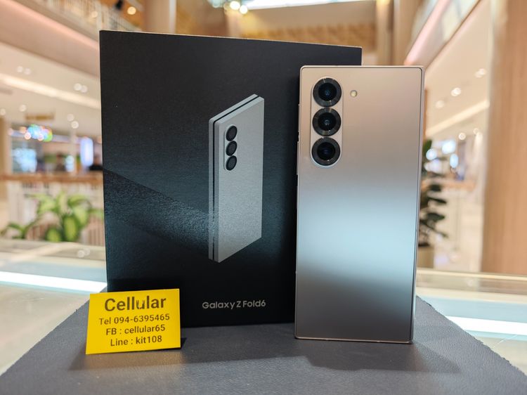 (ติดจอง)Z Fold6 256GB สภาพสวยมาก เครื่องไทย ครบกล่อง รูปที่ 4