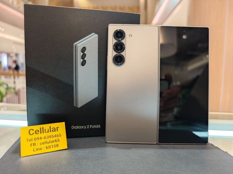 Samsung อื่นๆ 256 GB (ติดจอง)Z Fold6 256GB สภาพสวยมาก เครื่องไทย ครบกล่อง