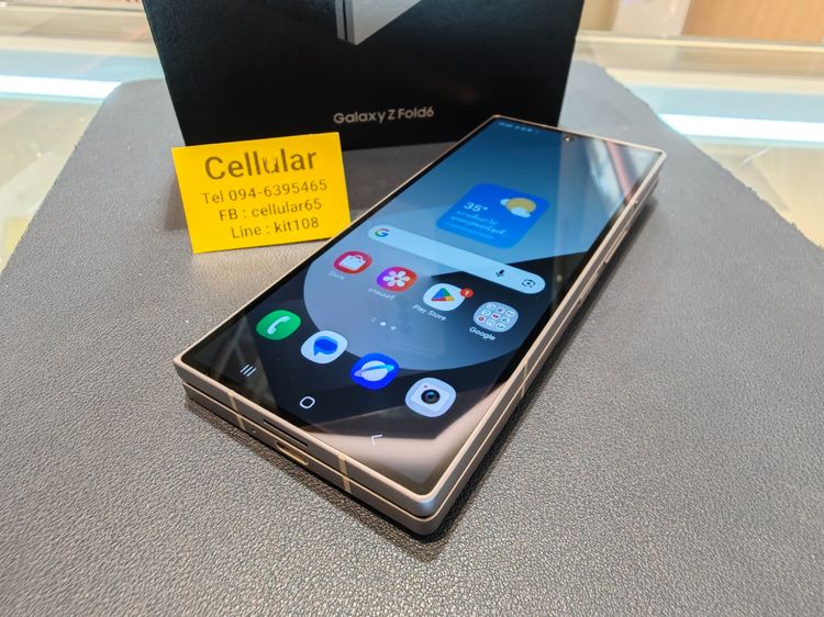 (ติดจอง)Z Fold6 256GB สภาพสวยมาก เครื่องไทย ครบกล่อง รูปที่ 5