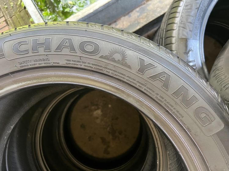 ยาง CHAOYANG EV 215 55 17 ปี23 เส้น 700 บาท สภาพดี  รูปที่ 4