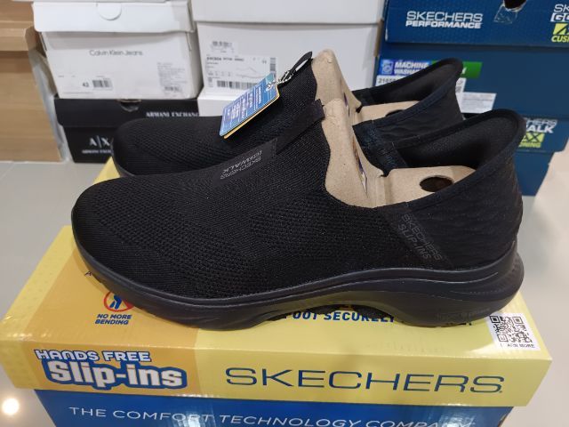 ดำ รองเท้าผู้ชาย skechers ของแท้มือ 1