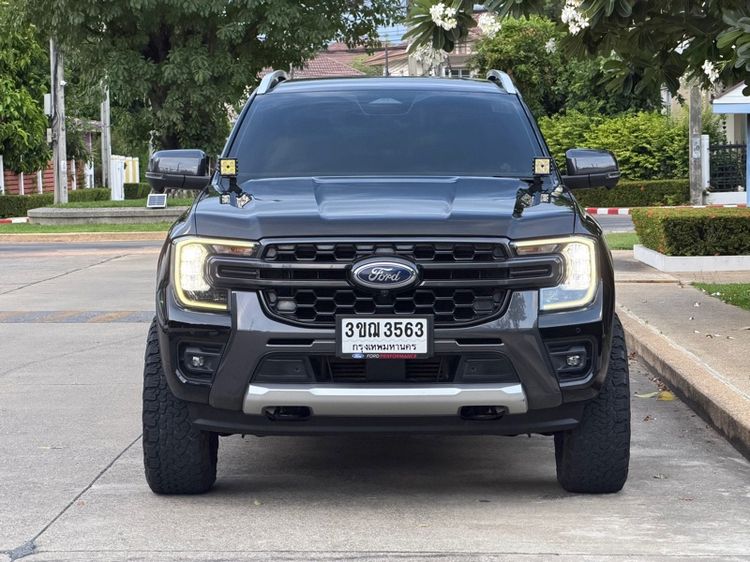 Ford Ranger 2022 2.0 Bi-Turbo Hi-Rider Wildtrak Pickup ดีเซล ไม่ติดแก๊ส เกียร์อัตโนมัติ ดำ รูปที่ 2