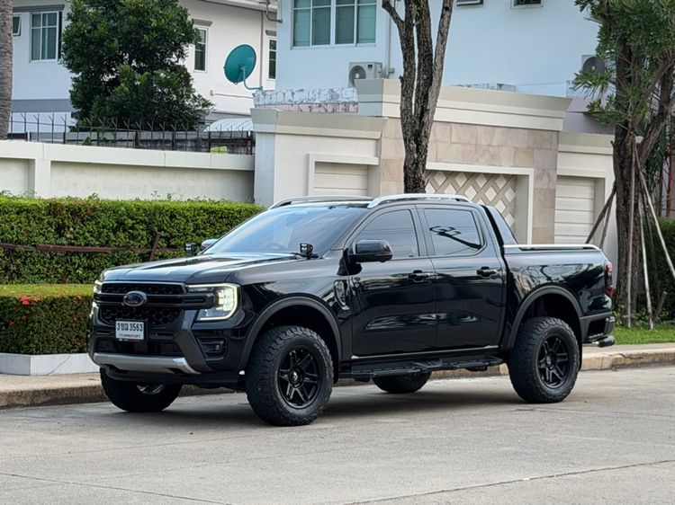 รถ Ford Ranger 2.0 Bi-Turbo Hi-Rider Wildtrak สี ดำ