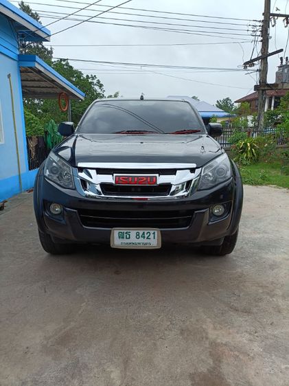 Isuzu D-MAX 2012 2.5 Hi-Lander Pickup ดีเซล ไม่ติดแก๊ส เกียร์ธรรมดา ดำ รูปที่ 2