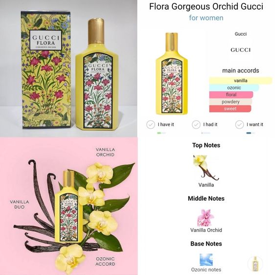 น้ำหอม Gucci Flora Gorgeous Orchid รูปที่ 3