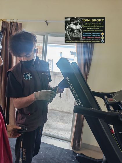 ช่างเปลี่ยนสายพาน​ เคลื่อนย้ายลู่วิ่งไฟฟ้า​Bladez​ DX30Nช่างซ่อมลู่วิ่งไฟฟ้าเพชรเกษม81 ซ่อมได้ทุกรุ่น ทุกยี่ห้อ ทุกอาการ บริการถึงบ้านท่านทั่วไทย

 รูปที่ 7