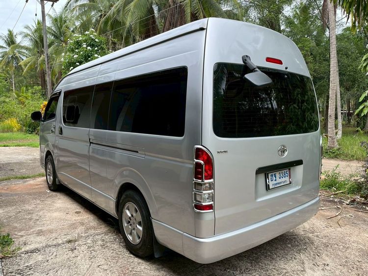 Toyota Commuter 2015 3.0 Van ดีเซล ไม่ติดแก๊ส เกียร์อัตโนมัติ เทา รูปที่ 4