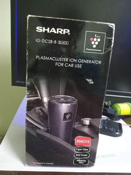 อื่นๆ เครื่องฟอกอากาศในรถยนต์ SHARP IG-DC2B-B 3.6 ตร.ม. สีดำ ของใหม่ ยังไม่เคยเปิดใช้