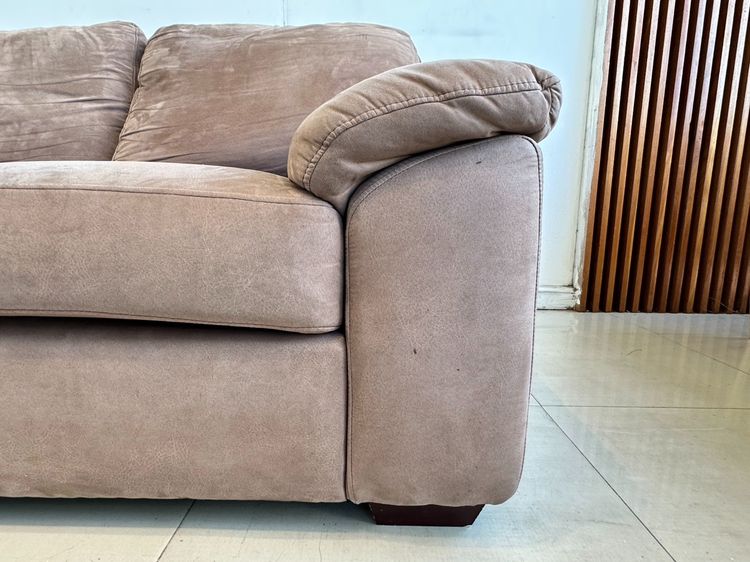 โซฟาแอล แบรนด์ SB FURNITURE เบาะผ้ากำมะหยี่สีน้ำตาล รูปที่ 11