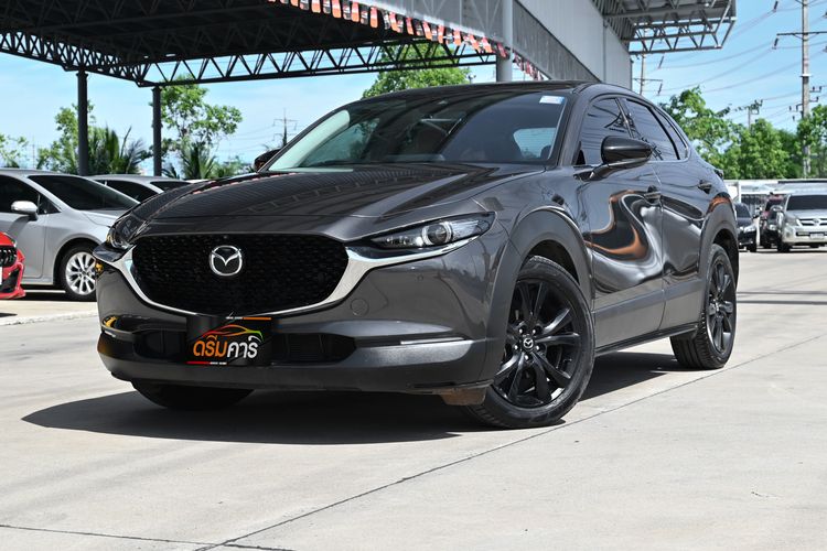 รถ Mazda CX-30 2.0 Carbon Edition สี เทา