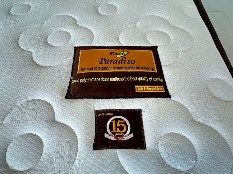 ฟูกนอน เมมโมรี่โฟม 5 ฟุต แบรนด์ SIMON PARADISO  รูปที่ 8