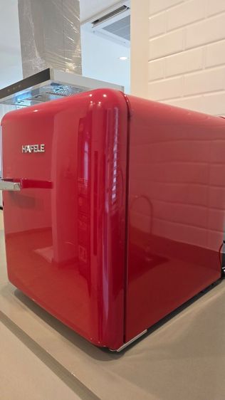 Häfele Retro Mini Fridge สีแดง  รูปที่ 3