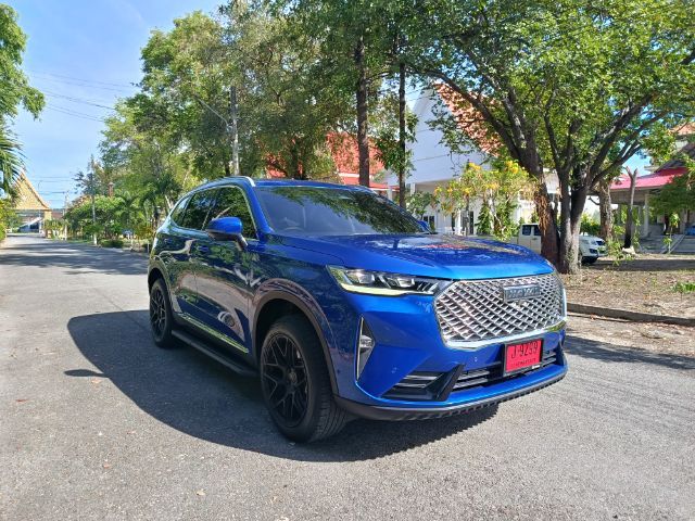 รถ GWM Haval H6 1.5 Hybrid Ultra สี น้ำเงิน