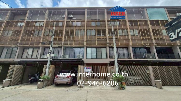 ทาวน์โฮม 3 ชั้น 16.5 ตร.ว. หมู่บ้านเฮ้าส์ นิช ซอยประเสริฐอิสลาม ถนนติวานนท์ ปากเกร็ด นนทบุรี