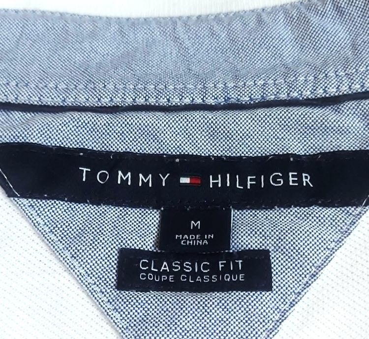 TOMMY HILFIGER Classic Fit Pique Cotton Polo Shirt รูปที่ 2