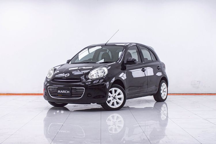 รถ Nissan March 1.2 VL สี ม่วง