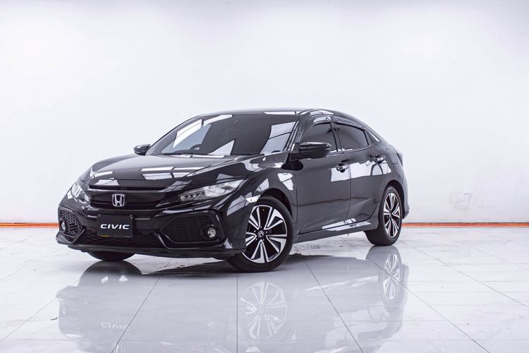 Honda Civic 2018 1.5 Turbo Sedan เบนซิน ไม่ติดแก๊ส เกียร์อัตโนมัติ ดำ