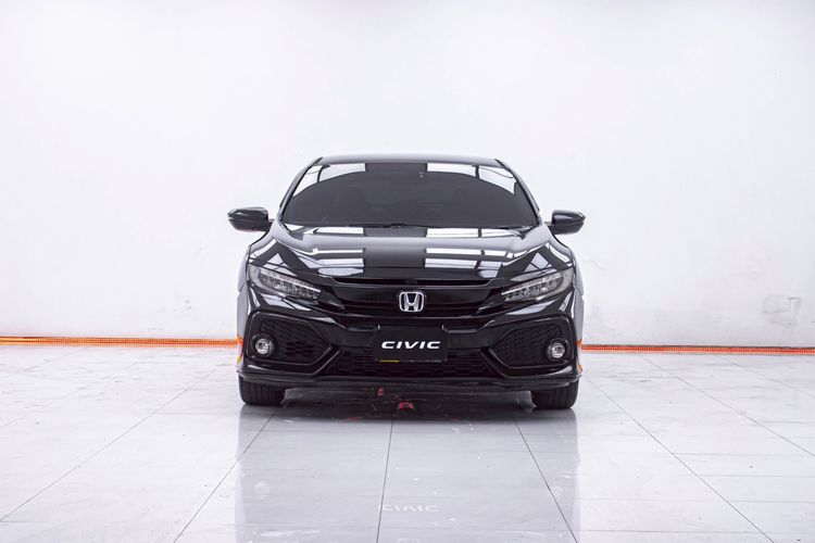 Honda Civic 2018 1.5 Turbo Sedan เบนซิน ไม่ติดแก๊ส เกียร์อัตโนมัติ ดำ รูปที่ 4