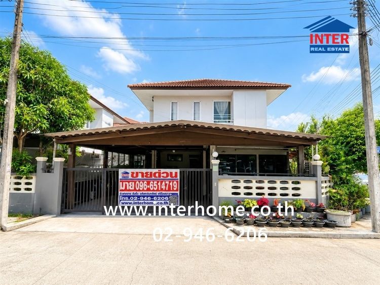 บ้านเดี่ยว 2 ชั้น 64.7 ตร.ว. หมู่บ้านสัมมากร รังสิต คลอง7 ถนนรังสิต-นครนยก รังสิต คลอง7 ธัญบุรี ปทุมธานี