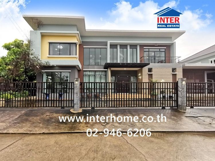 บ้านเดี่ยว 2 ชั้น 186 ตร.ว. หมู่บ้านสุขสันต์10 ซอยกาญจนาภิเษก005 ถนนกาญจนาภิเษก ถนนเพชรเกษม เขตบางแค กรุงเทพมหานคร รูปที่ 3