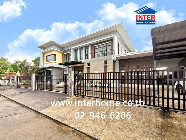 บ้านเดี่ยว 2 ชั้น 186 ตร.ว. หมู่บ้านสุขสันต์10 ซอยกาญจนาภิเษก005 ถนนกาญจนาภิเษก ถนนเพชรเกษม เขตบางแค กรุงเทพมหานคร รูปที่ 2