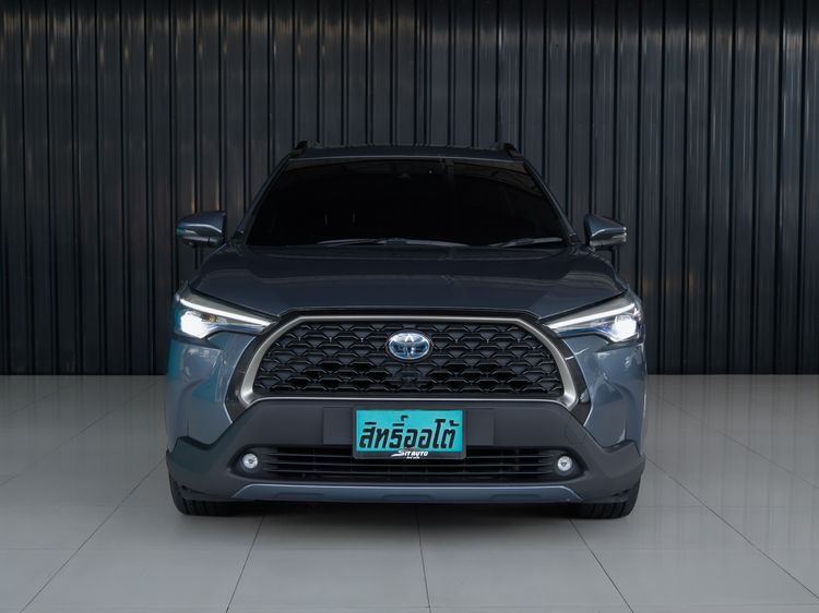 Toyota Corolla Cross 2021 1.8 Hybrid Premium Safety Utility-car ไฮบริด ไม่ติดแก๊ส เกียร์อัตโนมัติ เทา รูปที่ 2