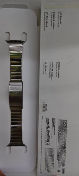 สายApple Watch 42mm Silver Link Bracelet สายสแตนเลสแท้ มีกล่อง ใบเสร็จ Apple รูปที่ 11