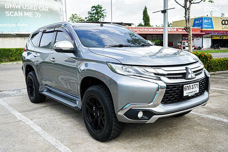 Mitsubishi Pajero Sport 2017 2.4 GT Utility-car ดีเซล ไม่ติดแก๊ส เกียร์อัตโนมัติ เทา รูปที่ 3