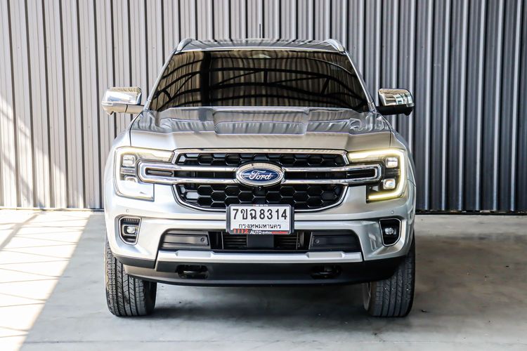 Ford Everest 2022 2.0 Bi-Turbo Titanium+ 4WD Utility-car ดีเซล ไม่ติดแก๊ส เกียร์อัตโนมัติ เทา รูปที่ 2