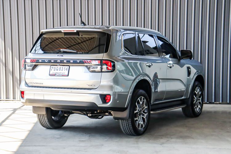 Ford Everest 2022 2.0 Bi-Turbo Titanium+ 4WD Utility-car ดีเซล ไม่ติดแก๊ส เกียร์อัตโนมัติ เทา รูปที่ 4