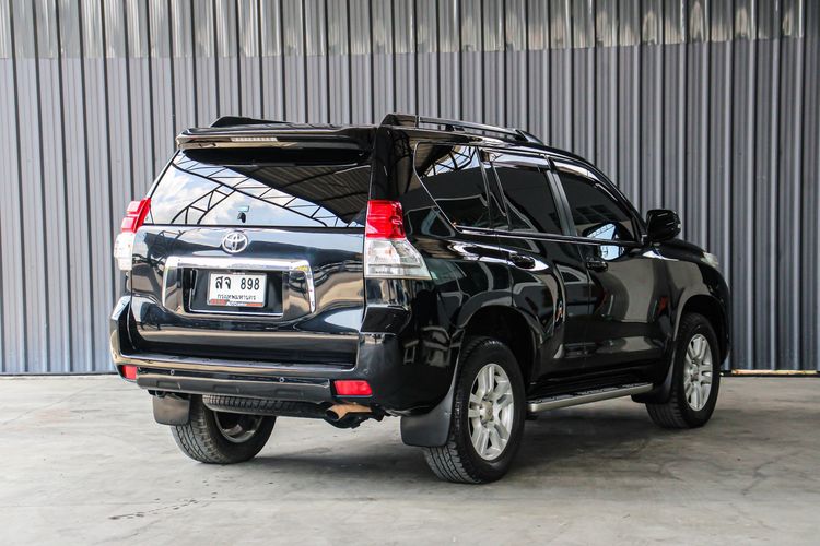 Toyota Land Cruiser Prado 2013 3.0 D4D 4WD Utility-car ดีเซล ไม่ติดแก๊ส เกียร์อัตโนมัติ ดำ รูปที่ 4