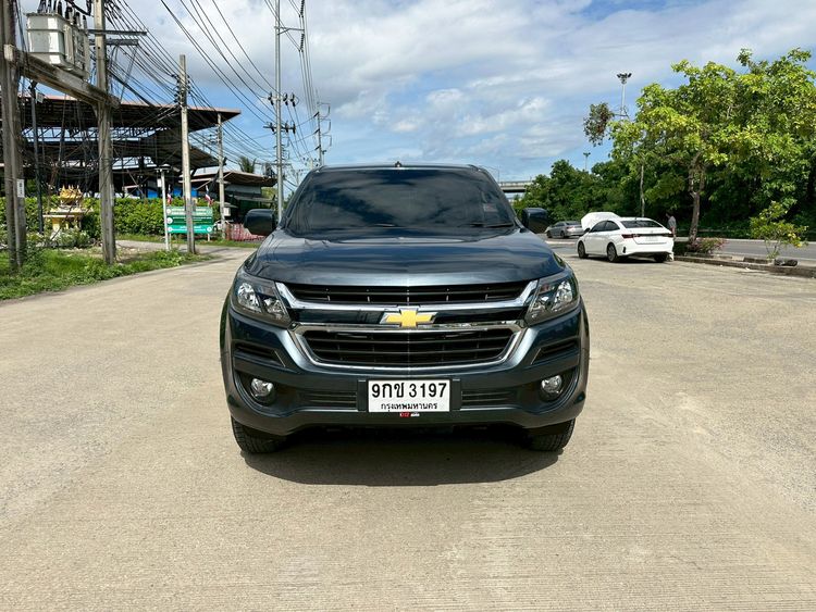 Chevrolet Colorado 2019 2.5 LT Z71 Pickup ดีเซล ไม่ติดแก๊ส เกียร์ธรรมดา เทา รูปที่ 3
