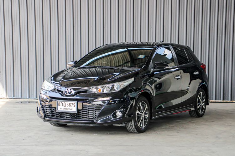 Toyota Yaris 2019 1.2 G Sedan เบนซิน ไม่ติดแก๊ส เกียร์อัตโนมัติ ดำ