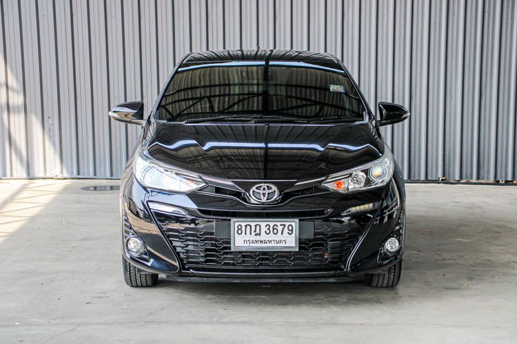 Toyota Yaris 2019 1.2 G Sedan เบนซิน ไม่ติดแก๊ส เกียร์อัตโนมัติ ดำ รูปที่ 2