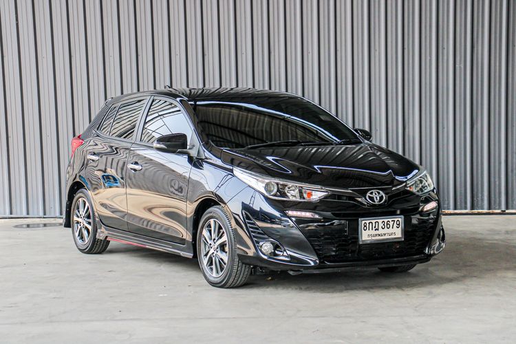 Toyota Yaris 2019 1.2 G Sedan เบนซิน ไม่ติดแก๊ส เกียร์อัตโนมัติ ดำ รูปที่ 3