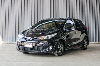  TOYOTA YARIS 1.2 G 2019 BLACK 8กฎ-3679  รถเก๋ง 5ประตู สีหล่อๆ   สวยสภาพเดิม